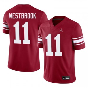 Crimson Dede Westbrook #11 OU Throwback Jersey | Men High School Football Licensed Stitch 28414269
