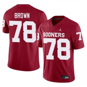 #78 Orlando Brown Oklahoma Sooners Crimson Jersey | Alumni Embroidery Men Player Football Gear 37783639