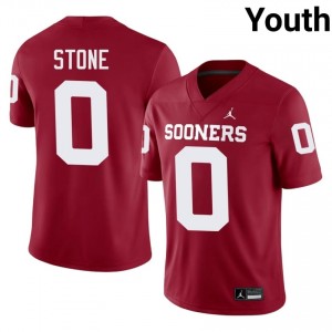 David Stone #0 Sooners Jersey | Gameday Crimson College Football Youth Stitch 72528481