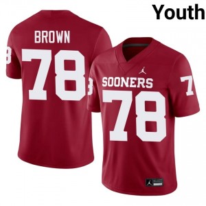 Orlando Brown #78 OU Sooners Jersey | Gameday Crimson College Football Youth Stitch 47974529